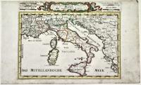 Compendiosa Italiae Representatio. Italien mitt angrenzenden Laendern.  