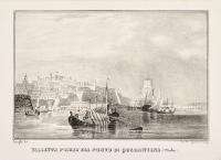 Valletta presa dal porto di Quarantna (Malta)
