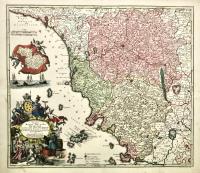 Novissima et accuratior tabella magni Ducatus Hetruriae complectens hodie tria territor: Florentinum Pisanum et Senense cum insula Elba et locis quibusdam Vallis Magrae