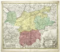 Comitatus Principalis Tirolis  in quo Episc. Tridentin° et Brixensis.... 