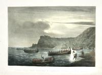 Sbarco della prima flottiglia di garibaldini presso il Forte Scilla