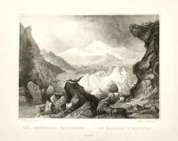 Der Oezthaler Gletscher, Tyrol-Le glacier d’Oezthal, Tyrol.