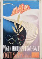 VII Giochi Olimpici invernali Cortina 1956. Bollettino Ufficiale. 