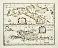 A new and accurate map of the Island of Cuba... - A new and accurate map of the Island of Hispaniola or St. Domingo and Porto Rico... I