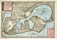 Plan des villes, forts, port, rade et environs de Cartagene. 