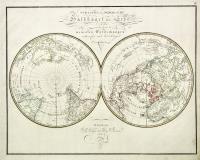 Sudliche und Noerdliche Halbkugel der Erde nach den Neuesten Entdeckungen entworfen und berichtiget. 