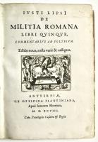 De militia romana libri quinque, commentarius ad Polybium. Editio nova, aucta variae & castigata. 