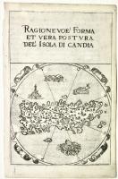 Ragionevoe’ forma et vera postura del’isola di Candia. 