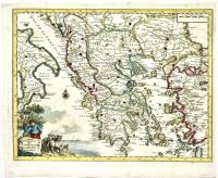 Carta geografica del Levante veneto o sia delle isole del Mar Jonio nella Grecia. 