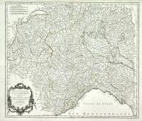 Partie occidentale de la Lombardie et pays circonvoisins, ou sont les etats de Savoye, Piedmont, Milan..