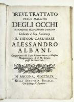 Breve trattato delle malatie (sic) degli occhi di Domenico Billi cerusico d'Ancona
