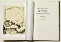 Poesie tradotte da Diego Valeri. Acquaforte e disegni di Ugo Attardi. Introduzione di alessandro Pellegrini. 