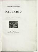 Volgarizzamento di Palladio. Testo di Lingua la prima volta stampato