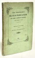 Degli ammaestramenti dell’ arte di spegnere gli incendi ed usare i partiti di salvezza per uomini e cose. 