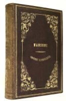  Opere Varie di Alessandro Manzoni. Edizione riveduta dall’autore