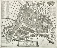 Plan nouveau de la ville de Rotterdam.