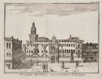 Prospetto del  Palazzo del Governatore di Bologna