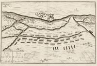 Plan de la bataille de Cassano - (titolo ripetuto in olandese).