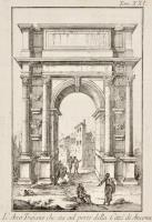 L’ Arco Trajano che sta sul porto della Città di Ancona