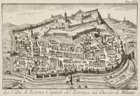 La città Tortona Capitale del Tortonese nel Ducato di Milano