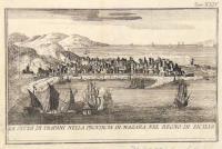 La Città di Trapani nella provincia di Mazara, nel Regno di Sicilia.