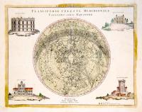 Planisferio celeste settentrionale tagliato sull’equatore (insieme a:) Planisferio celeste meridionale tagliato sull’equatore