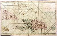 Carte réduite de L ‘Isle de Saint Domingue et de ses débouquements.