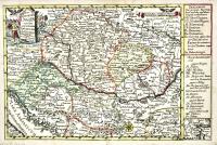 Das Koenigreich Ungarn nebst den angegraentzenden Laendern verfertiget.