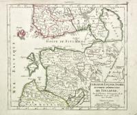 Curlande, Livonie, Ingrie et partie méridionale de Finlande.