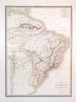 Carte du Brésil.