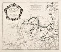 Partie occidentale du Canada et septentrionale de la Louisiane avec une partie de la Pensilvanie.