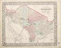 Plan of the city of Washington.