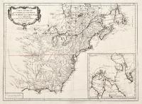 Carte générale du Canada, de la Louisiane, de la Floride, de la Caroline, de la Virginie, de la Nouvelle Angleterre etc.