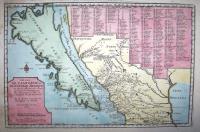 Cette carte de Californie et Nouveau Mexique est tirée de celle qui a èté envoyée par un grand d'Espagne...