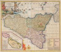 Mappa Geographica totius Insulae et Regni Siciliae..