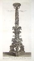 Veduta in prospettiva dell’altro candelabro antico che si vede nel Museo del Cavalier Piranesi.