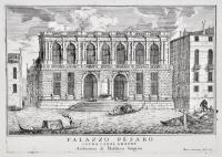 Palazzo Pesaro sopra Canal Grande. Architettura di Baldisera Longhena