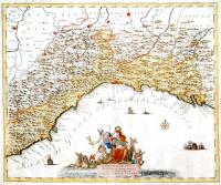 Carta geografica del governo della Liguria o sia dello Stato della repubblica di Genova. 