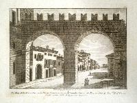Portoni della Bra e Corso di Porta Nuova in Verona (ripetuto in francese). 