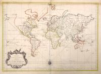 Essays d’une carte réduite contenant les parties connuees du globe terrestre. 