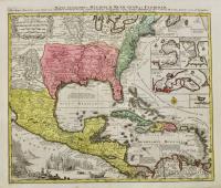 Mappa geographica regionem Mexicanam et Floridam terrasque adjecentes…