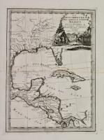 La parte orientale dell’antico, e nuovo Messico con la Florida e la bassa Luigiana delineata sulle ultime osservazioni