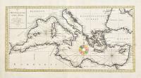 Karte des Mittellaendischen Meers nach astronomischen Beobachtungen neu herausgegeben…