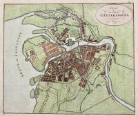 Plan de la ville de St. Petersbourg