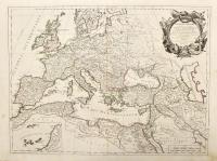 Romani Imperii occidentis scilicet et orientis, Tabula geographica ex Schoedis Sansoniani desumpta… 