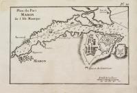 Plan du Port Mahon sur l’Isle Minorque