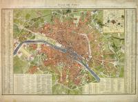 Plan de Paris divisé en XII Mairies et 48 Quartiers