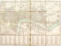 London, Westminster and Southwark, accurately delineated from the latest Surveys, to which is now first added a Correct List of upwards of 350 Hackney Coach Fares laid down from actual Measurement, and the prices regulated agreeable to the late act of Parliament 1786