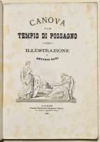 Canova ed il suo tempio di Possagno. Illustrazione di Antonio Nani