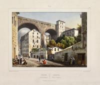 Gênes. Pont de Carignan-Genova. Ponte Carignano